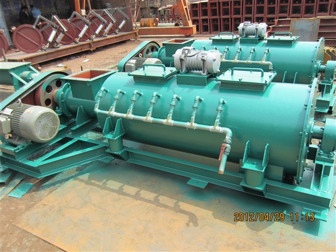 DSZ WE（single-shaft humidifying dust mixer）